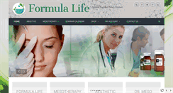 Desktop Screenshot of formulalife.com